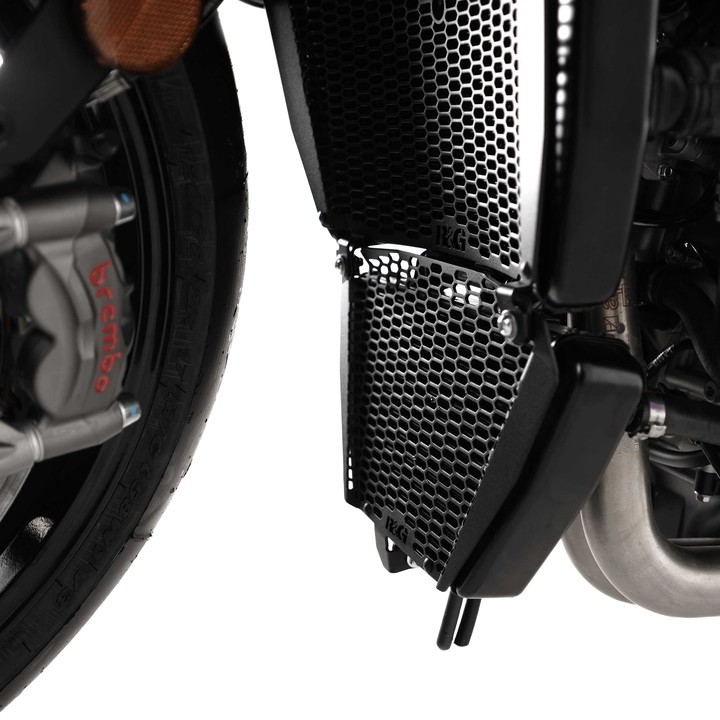 Grille de radiateur d'huile R&G RSV4 2025-2026, TUONO V4 2025-2026 (OCG0066PROBK)