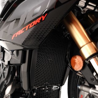 Grille de radiateur d'eau RG pour APRILIA RSV4 2025-2026, TUONO V4 2025-2026 (RAD0373PROBK)