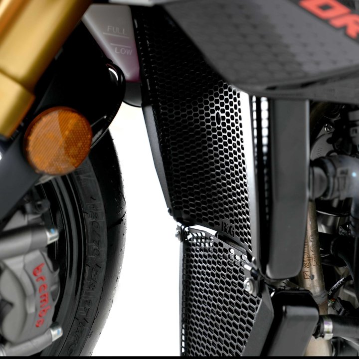 Grille de radiateur d'eau RG pour APRILIA RSV4 2025-2026, TUONO V4 2025-2026 (RAD0373PROBK)