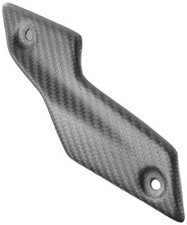 COUVERCLE D'ECHAPPEMENT CARBONE MAT DBK KTM DUKE 990 / R 2024-2025 (CRB190O)