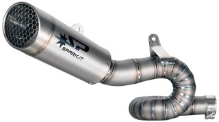 Demi ligne Spark titane Grid-O pour Triumph Street Triple 765 17-26 (GTR0501T)