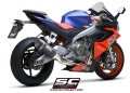 Ligne complète homologué SC-PROJECT SC1-R en Inox pour APRILIA RS 660 (A23A-PAC90)