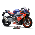 Ligne complète homologué SC-PROJECT SC1-R en Inox pour APRILIA RS 660 (A23A-PAC90)
