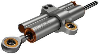 Amortisseur de direction Ohlins + support pour Aprilia RS 660 2020-2026