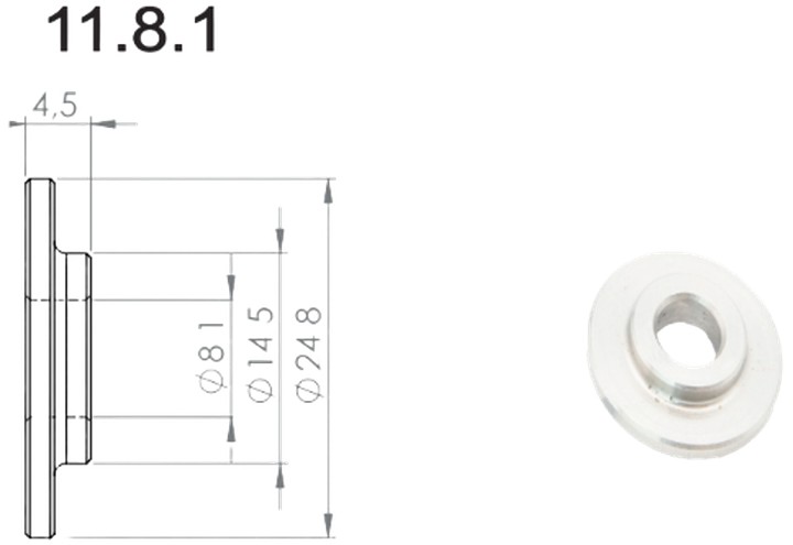 pièce détachée pour commande reculée spider (11.8.1)