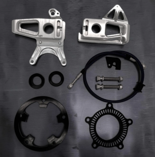 Système de changement rapide de roue arrière CBE pour Aprilia RS 660 2020-2026