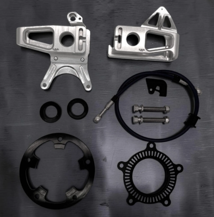 Système de changement rapide de roue arrière CBE pour Aprilia RS 660 2020-2026