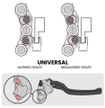 Commutateur de guidon droit Racing avec levier de point mort pour Ducati Panigale V4 R 2026