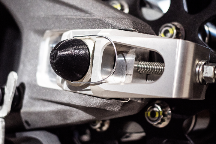 kit de bouchons de roue arrière Evotech Ducati Panigale V4/S '25-26