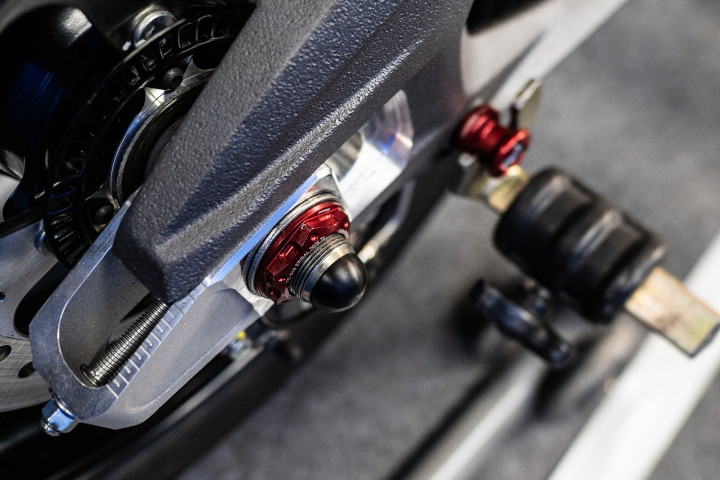 kit de bouchons de roue arrière Evotech Ducati Panigale V4/S '25-26