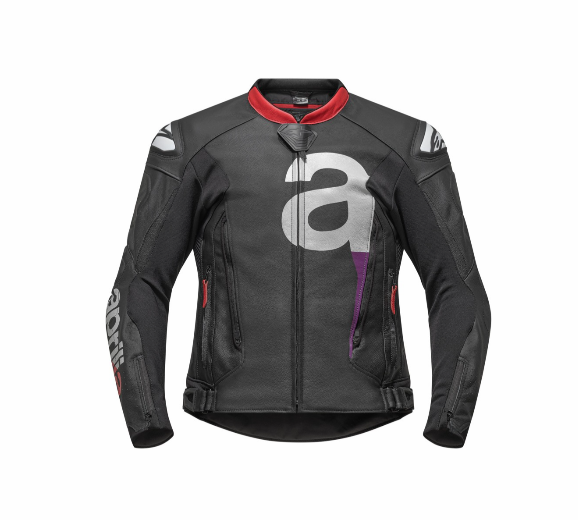 Veste en cuir Aprilia Throttle by Alpinestars (TAILLE 52 L)