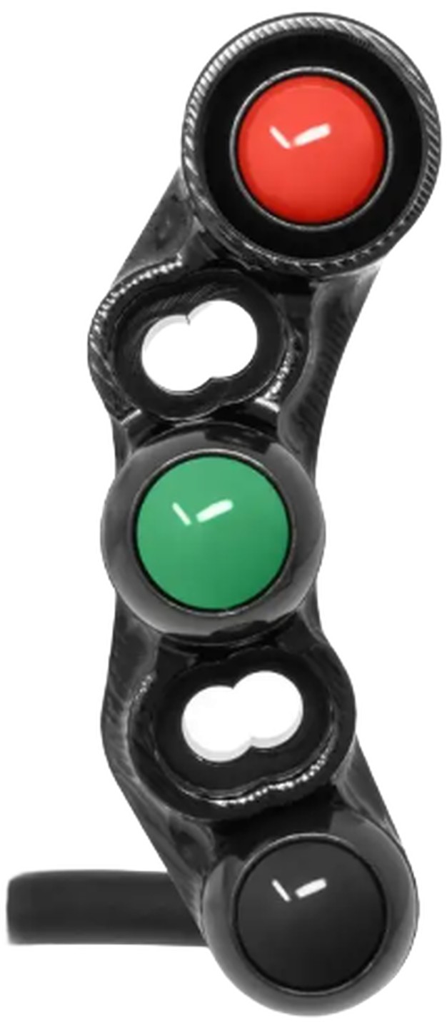 Commodo racing droit Jetprime Panigale V4 18-24 (JP PD DU020)