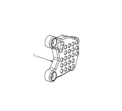 PIECE DE REMPLACEMENT REPOSE-PIEDS BONAMICI (AR-008)