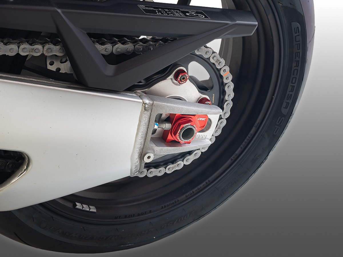 Tendeur de chaîne DBK Aprilia RSV4 2009-2027, Tuono V4 2011-2027 (CTC05)