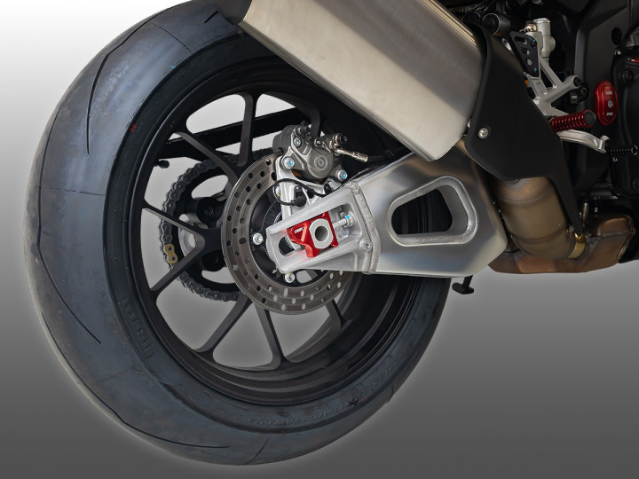Tendeur de chaîne DBK Aprilia RSV4 2009-2027, Tuono V4 2011-2027 (CTC05)