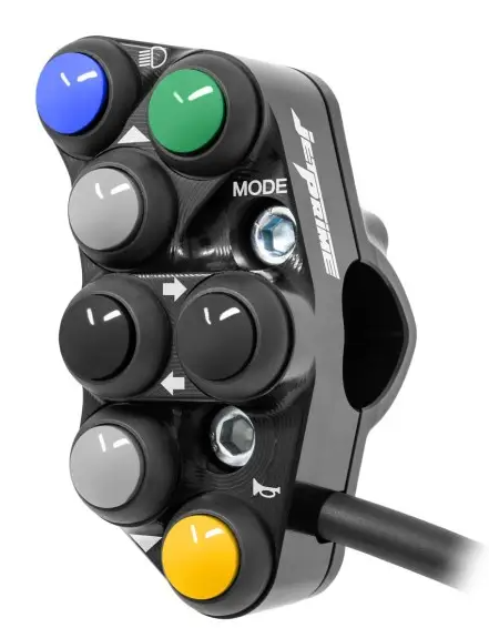 Commodo gauche Jetprime RSV4 2009-2016 version route pls 009