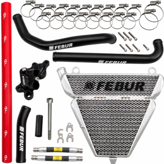 Radiateur eau et huile additionnel Febur pour Ducati Panigale V2 2020-2024 Radiateur eau et huile additionnel Febur pour Ducati Panigale V2 2020-2024