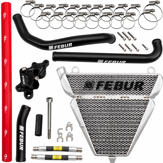 Radiateur eau et huile additionnel Febur pour Ducati Panigale V2 2020-2024