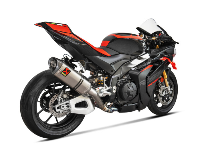 Silencieux racing titane Akrapovic RSV4 2021-2026, TUONO V4 2021-2026 ( S-A10SO15-RT)