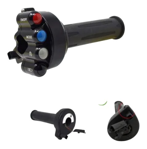 Commodo droit avec tirage Jetprime BMW S1000RR 15-22 version racing (ACC038)