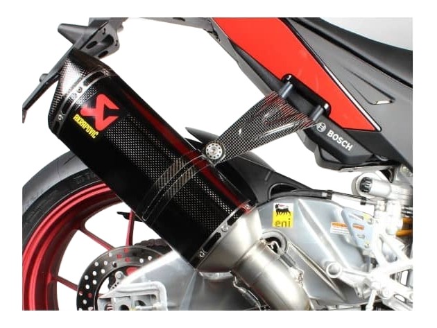PATTE DE SILENCIEUX CARBONE RSV4 2015-2024