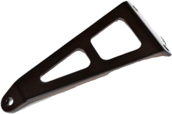 Support et patte de fixation silencieux d'echappement