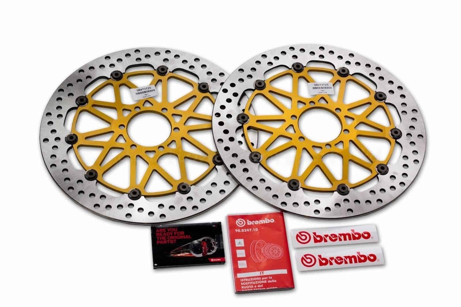 DISQUES BREMBO SUPERSPORT 320MM ZX10R 2008>2015 (208973722)
