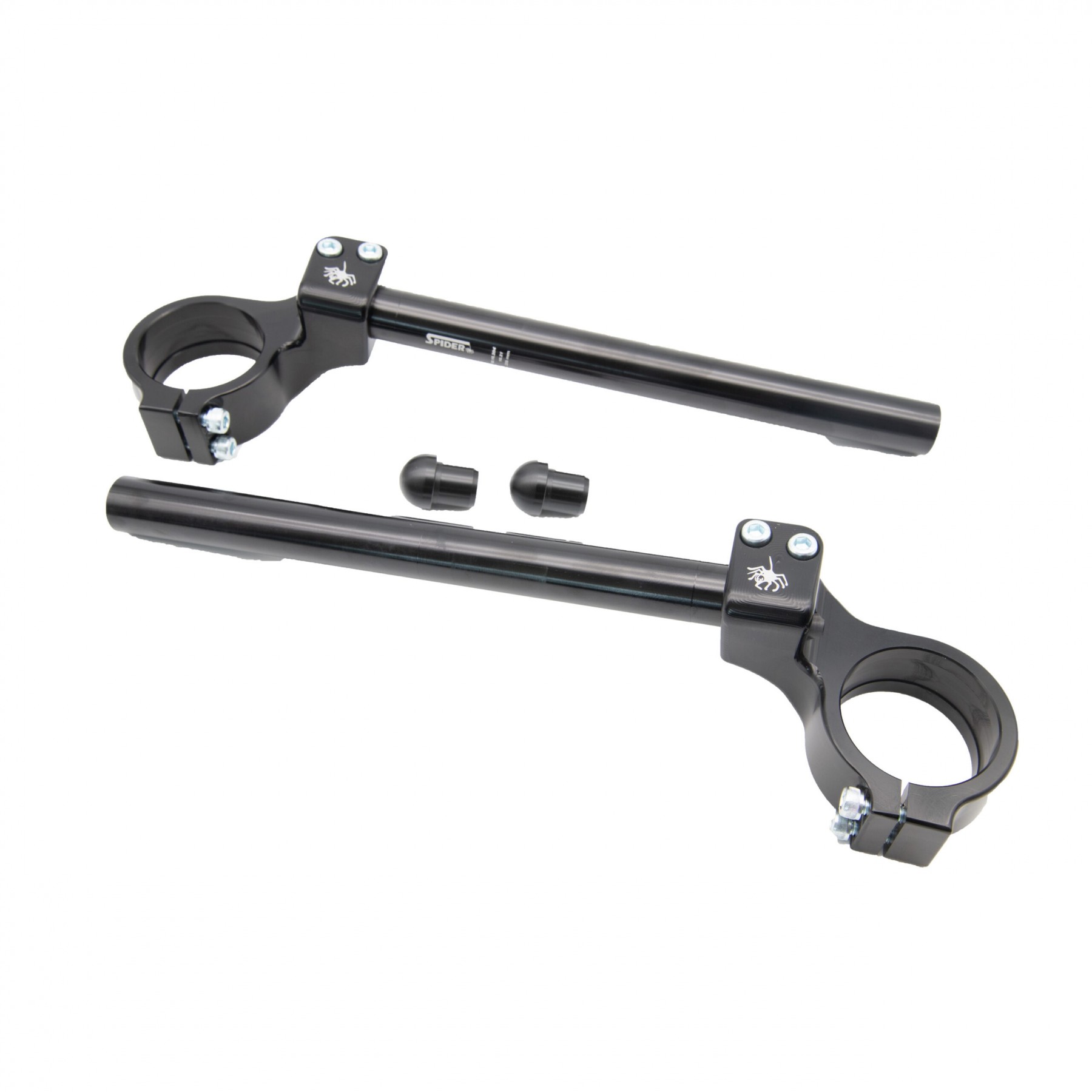 Demi guidon ⌀50 réhaussé +25mm SPIDER 