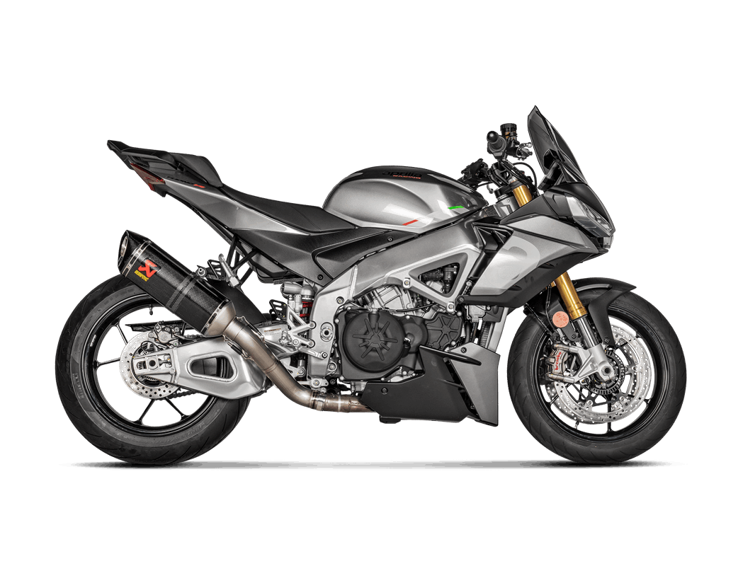 DEMI LIGNE AKRAPOVIC RSV4 2025, TUONO V4 2025 