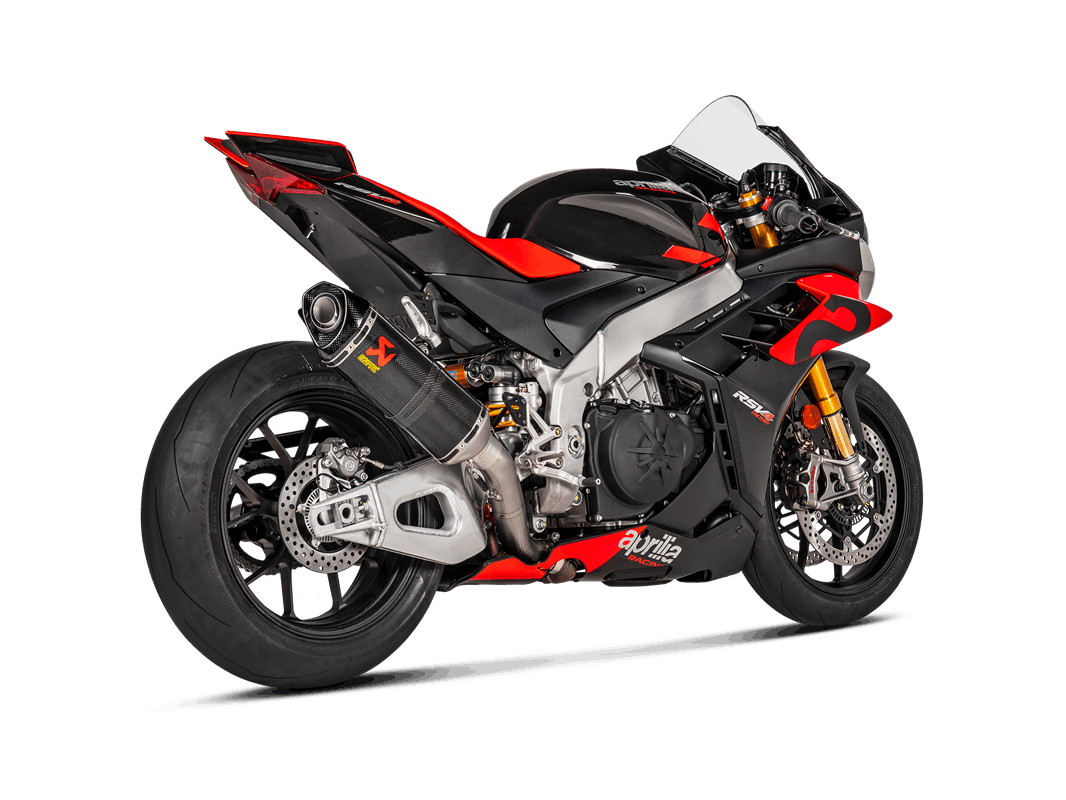 DEMI LIGNE AKRAPOVIC RSV4 2025, TUONO V4 2025 