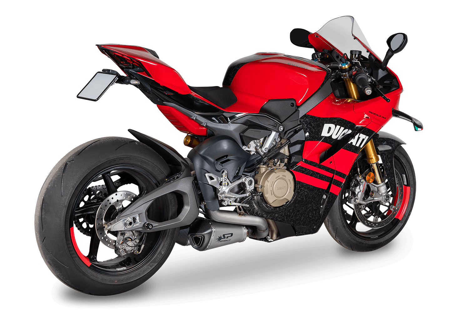 SILENCIEUX TITANE SPARK KONIX EVO POUR DUCATI PANIGALE V4, STREETFIGHTER V4 2025-2026 (GDU8856T)