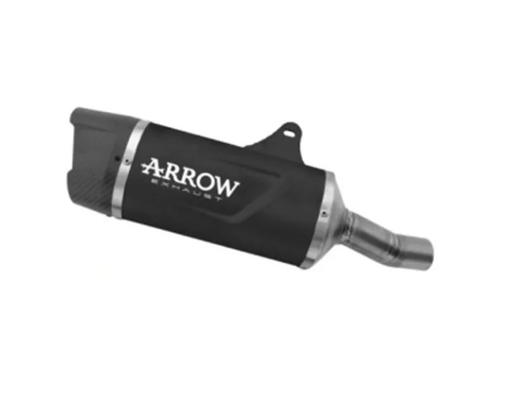 Silencieux ARROW INDY RACE EVO en alu noir pour CF-MOTO 450NK, 450SR 2023-2024 (71959AKN)