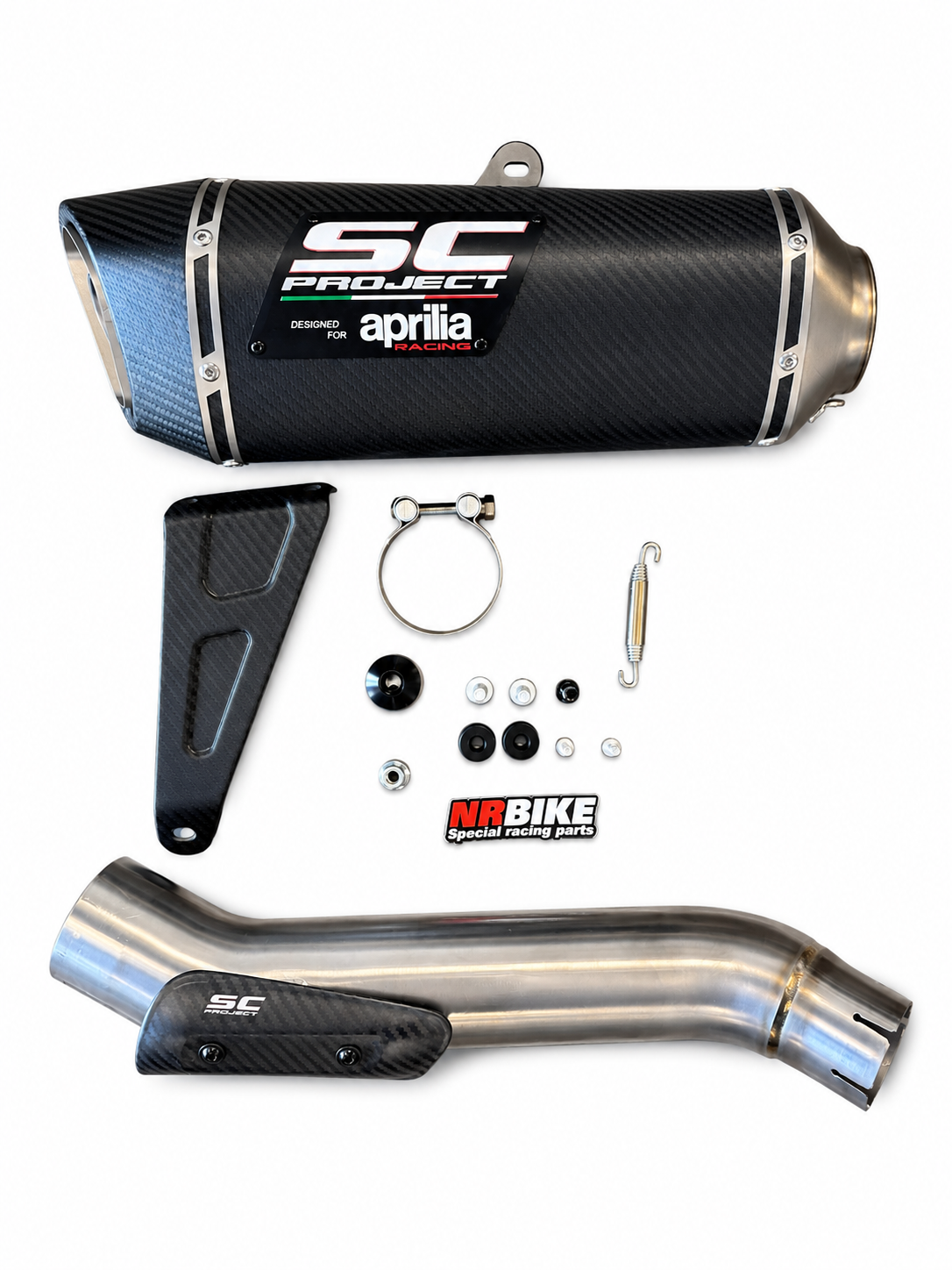 Silencieux carbone SC PROJECT pour Aprilia RSV4 2025-2026 (2C000002)