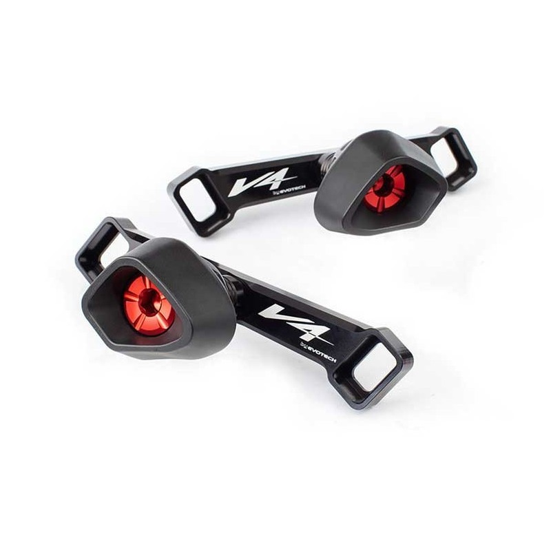 Tampon de protection de cadre Evotech APRILIA TUONO V4 2015-2026 (STDA-007)