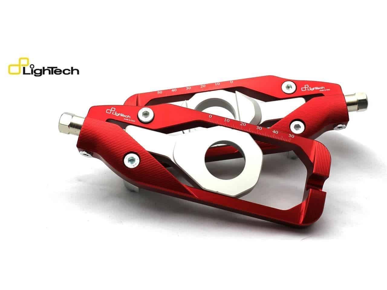 Tendeur Chaine Lightech Aprilia RSV4 1000 1100 rouge
