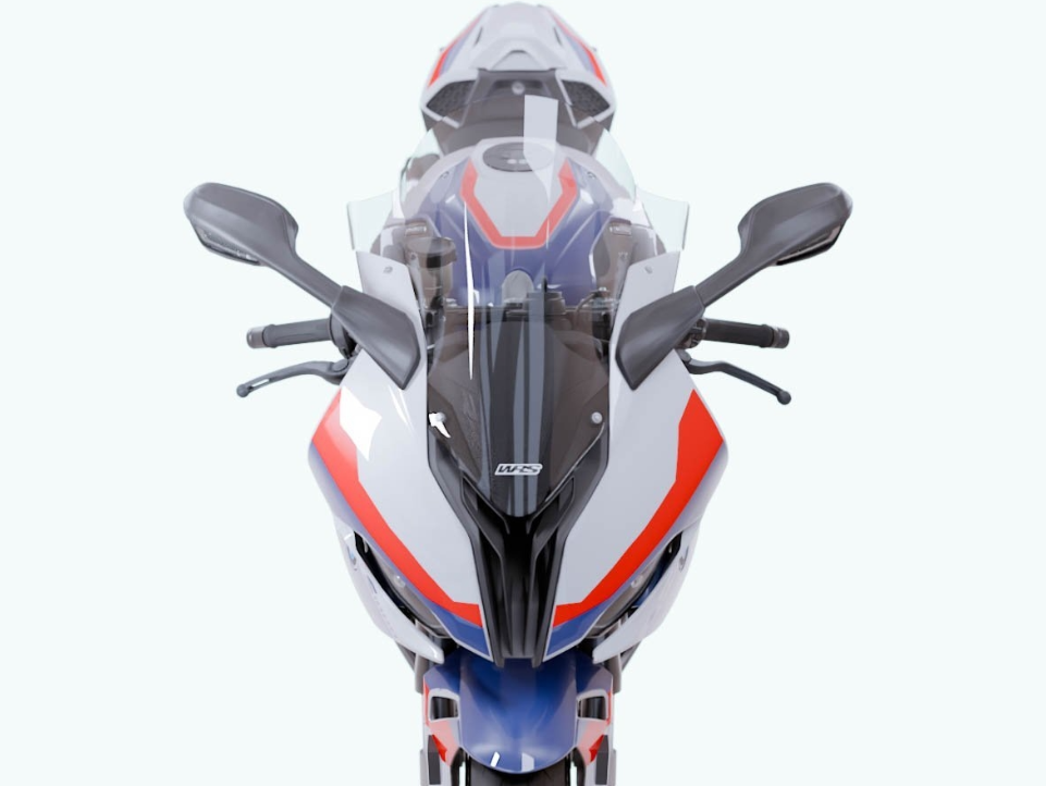 Bulle racing haute WRS BMW S1000RR 2019-2025, M1000RR 2021-2022