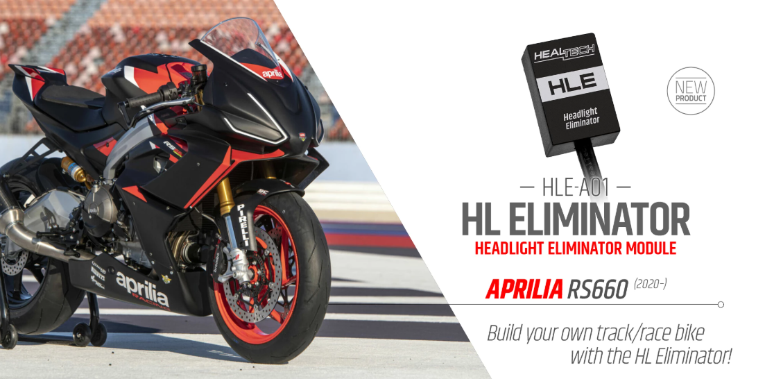 EMULATEUR SUPPRESSION PHARE APRILIA RS660, RSV4, RS457 (HLE-A01)