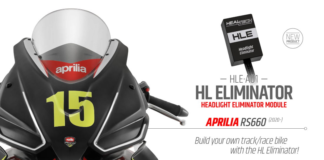 EMULATEUR SUPPRESSION PHARE APRILIA RS660, RSV4, RS457 (HLE-A01)