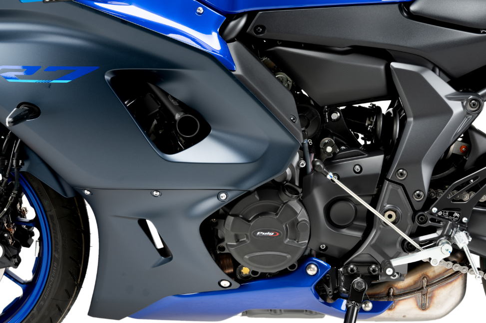 Set de protections de carter PUIG pour YAMAHA R7 2022 / 2024