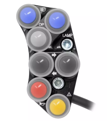 Commodo de guidon Enduro gauche pour Yamaha Tenerè 700 2022-2024 (PLSE 002)