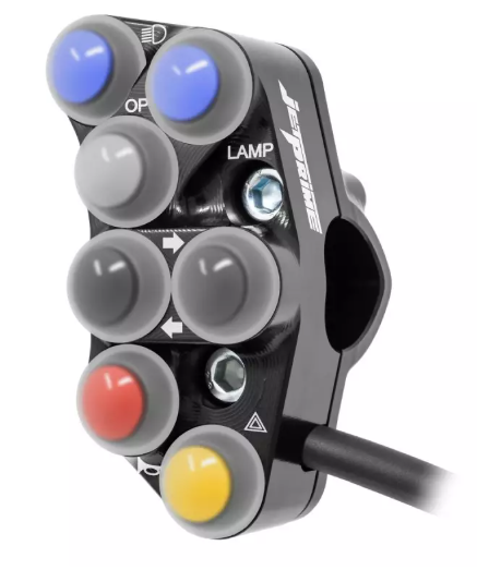 Commodo de guidon Enduro gauche pour Yamaha Tenerè 700 2022-2024 (PLSE 002)