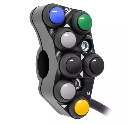 Commodo racing gauche STREET TRIPLE 765 /RS /MOTO2 2017-2024 (JP PSR TR039)