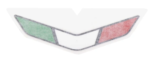 AUTOCOLLANT DRAPEAU ITALIA ORIGINE APRILIA 660-1100 TUONO 2021> (2H004229)