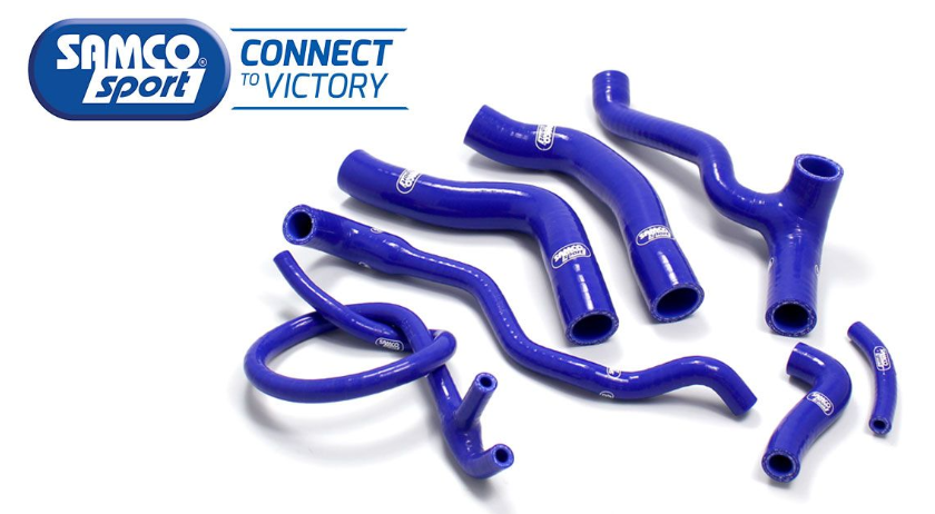 Durites de radiateur silicone SAMCO pour YAMAHA R1 2009 / 2014 (YAM-37)
