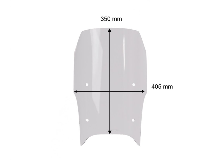 BULLE TRANSPARENTE WRS VOGE DS 800 X RALLY 2025-2026