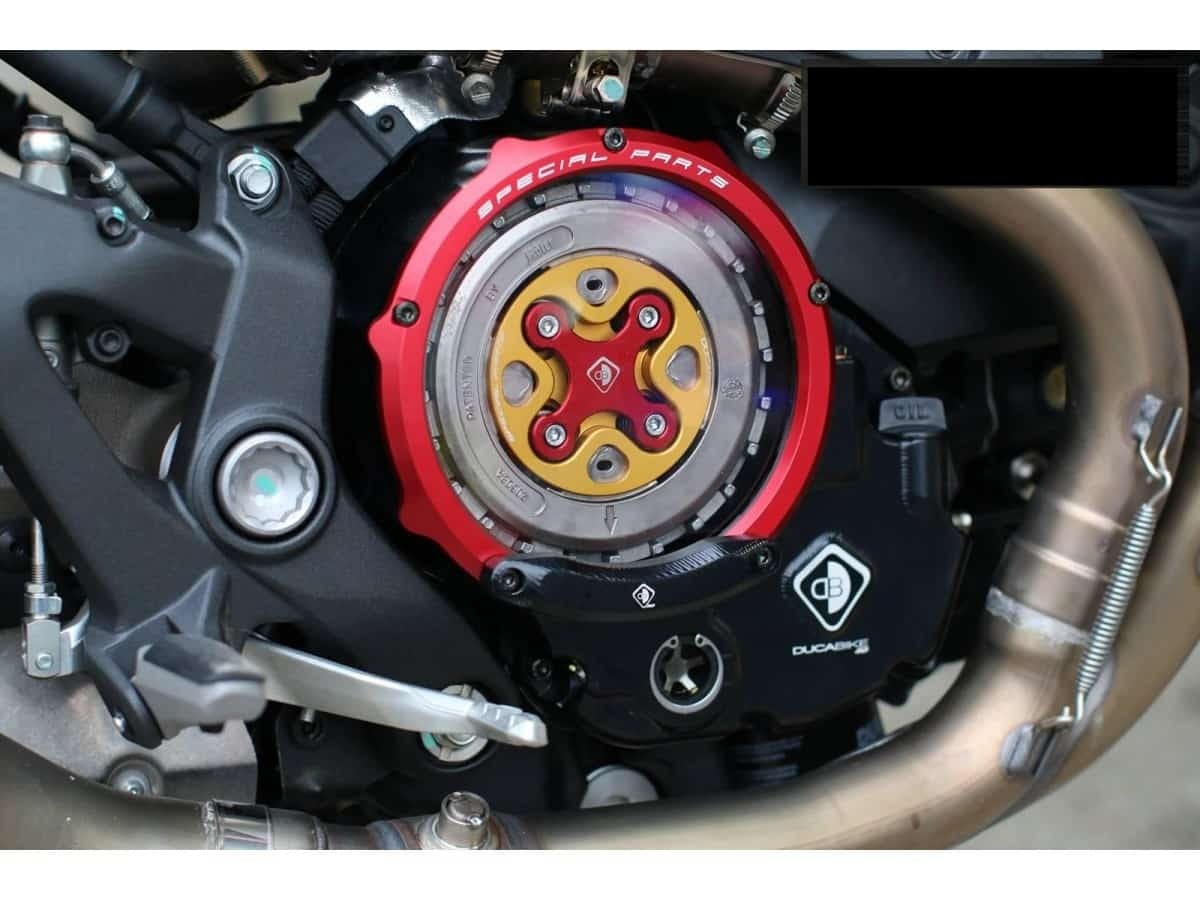Carter moteur d'embrayage taillé masse Ducabike (CCDV02)