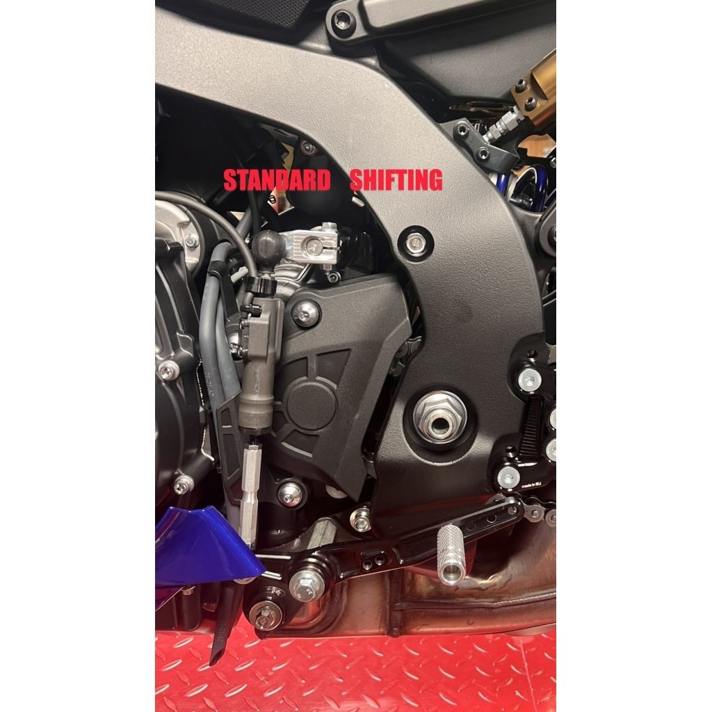 Commandes reculées PP Tuning Yamaha R9 2025