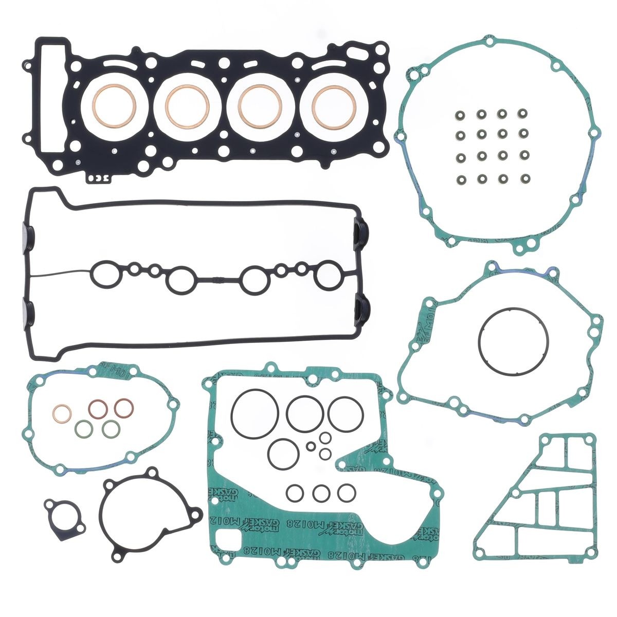 Pochette de joint moteur Athena pour Yamaha R6 2006-2020 (P400485850098)