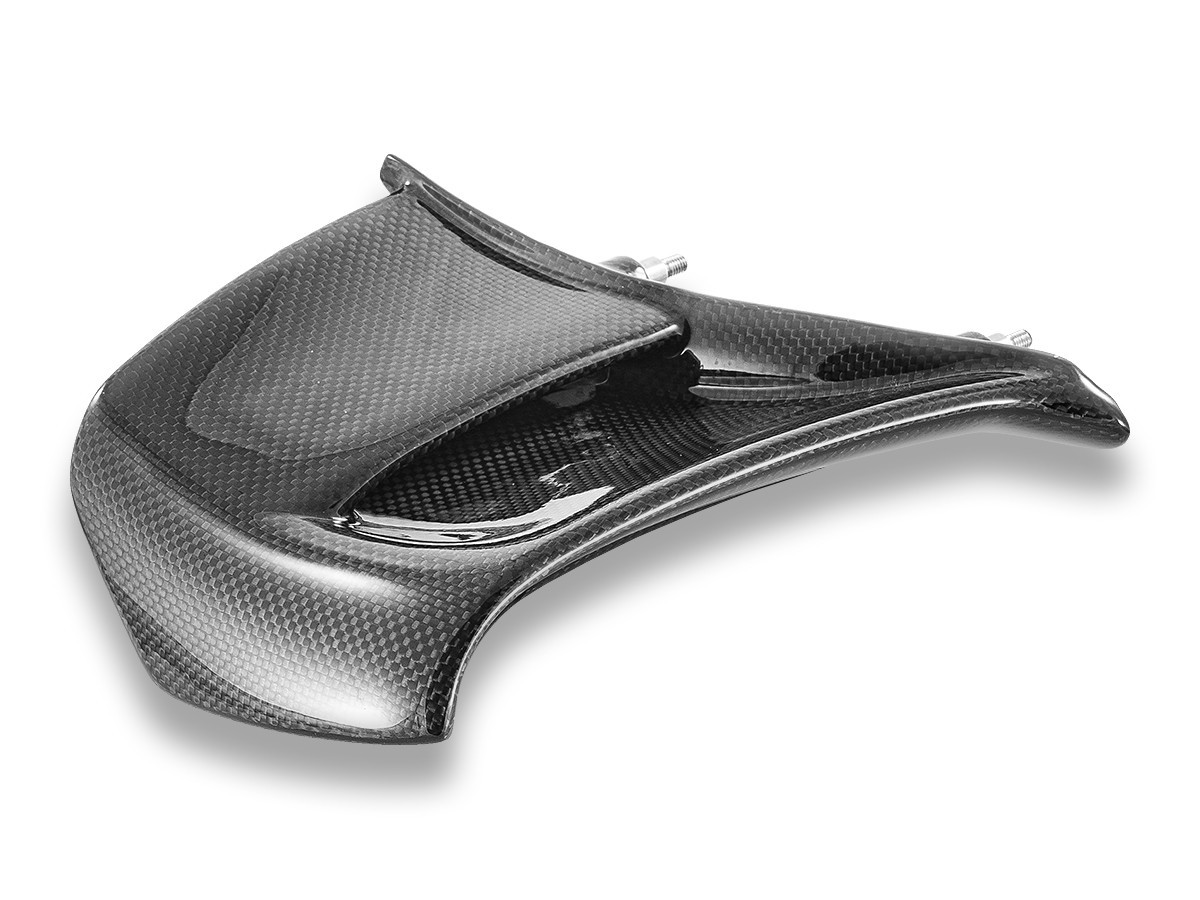 Ailerons latéraux en carbone brillant  Ducabike pour Panigale V4 MY25-26 (CRB226L)