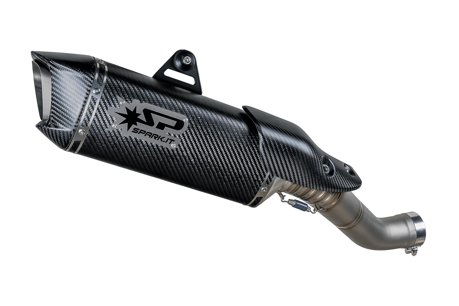 Demi-Ligne Spark Force EVO carbone RSV4 2017-2024,Tuono V4 2017-2025 (GAP0408)